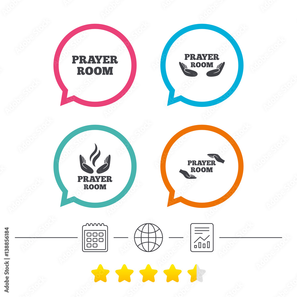 Prayer room icons. Religion priest symbols. Prayer room icons. Religion priest symbols.