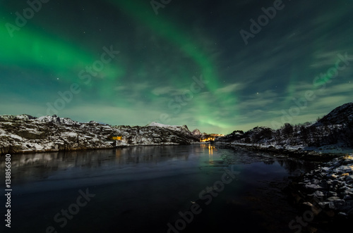 Aurora borealis at the lofoten islands © nicolavilla2