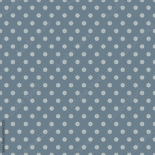 Simple floral background. Seamless pattern.