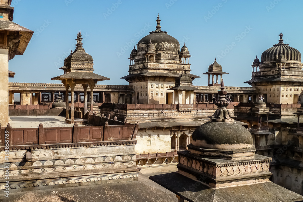 Jahangir Mahal, Orchha, Madhya Pradesh, India