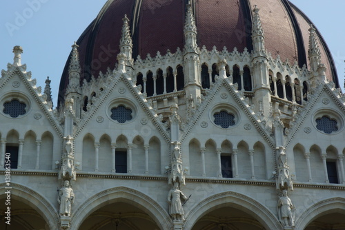 Photography Parlament in Budapest Ausschnitt