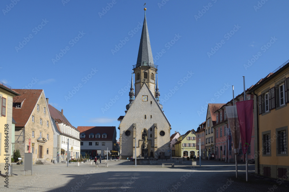 Ansicht aus Weikersheim , Main-Tauber-Kreis Ansicht aus Weikersheim , Main-Tauber-Kreis