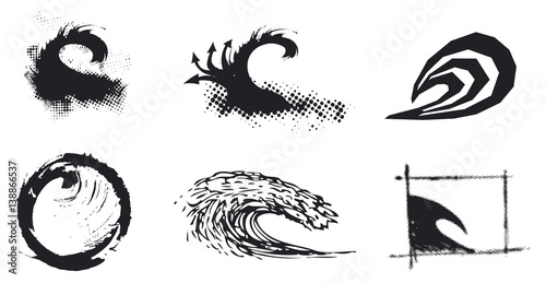 set of waves