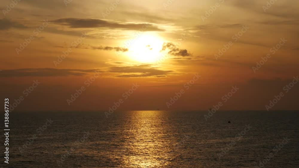 Beautiful Sunset in The Middle of The Ocean
Beautiful Sunset in The Middle of The Ocean