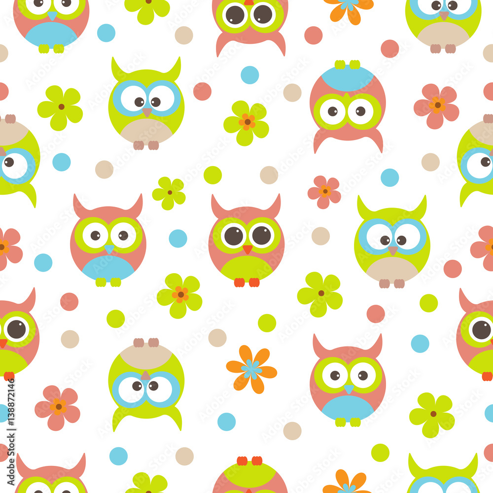 Vector seamless pattern on the theme of birds. Vector seamless pattern on the theme of birds.