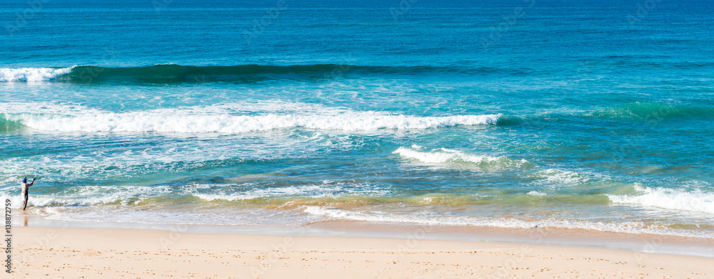 Obraz premium landscape of the Indian Ocean in Sri Lanka