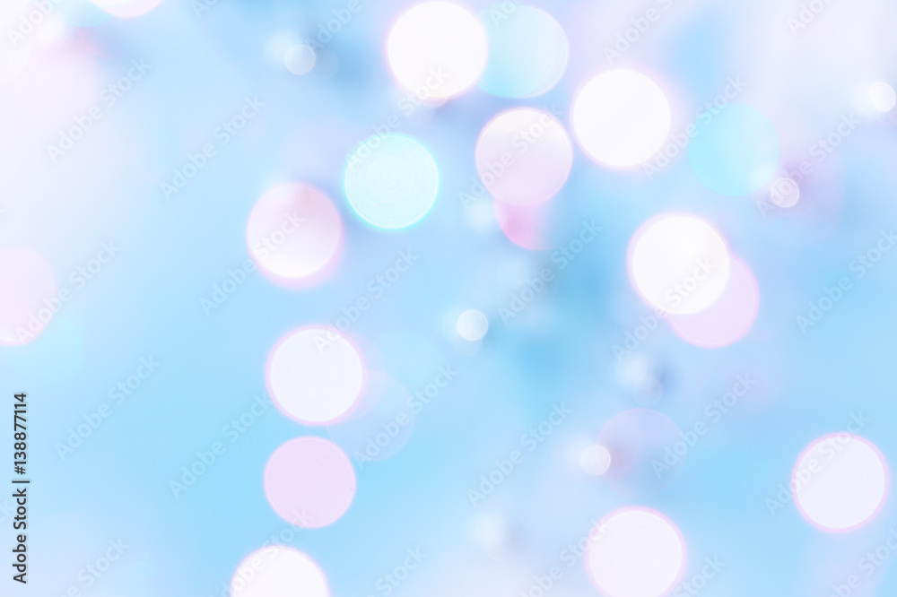Abstract lights blur bokeh background
