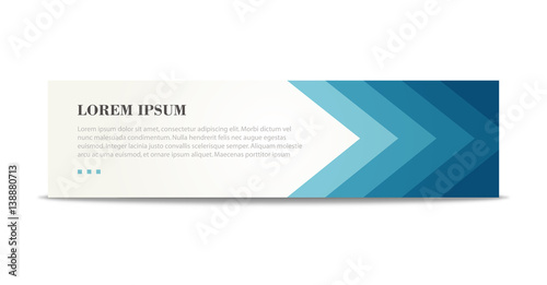 Corporate Design Welcome Banner, Minimalistic Banner, flyer with abstract background