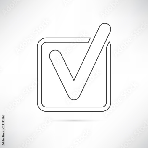 Checkbox Icon Outline