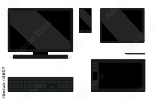 gadgets flat