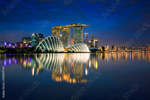Photography Singapore city skyline