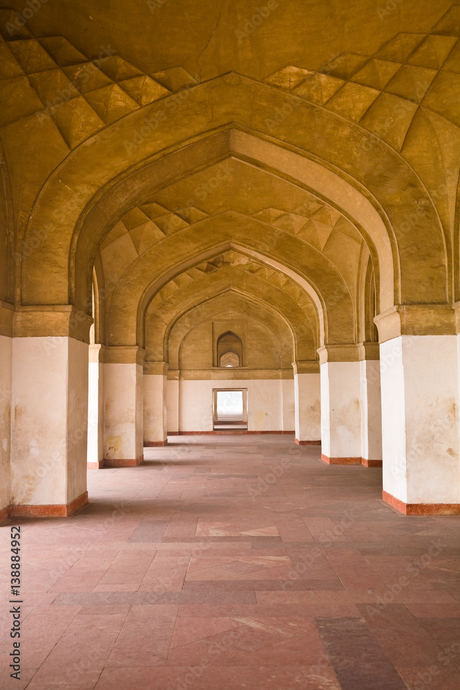 Corridor, Akbar Tomb