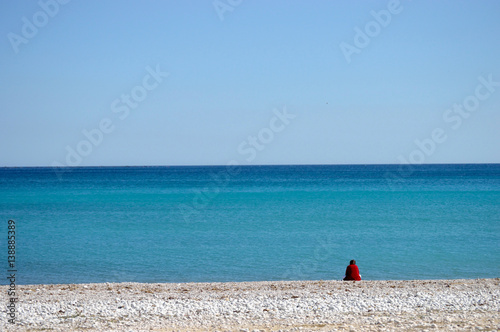 Solitude by the sea © Mary