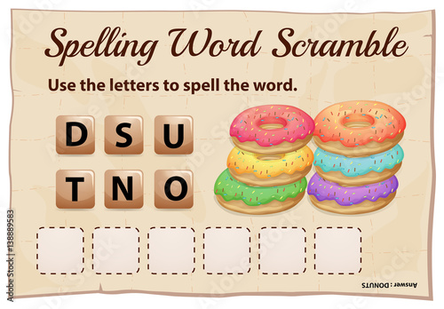Spelling Template