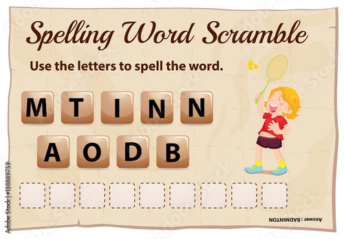 Spelling Template