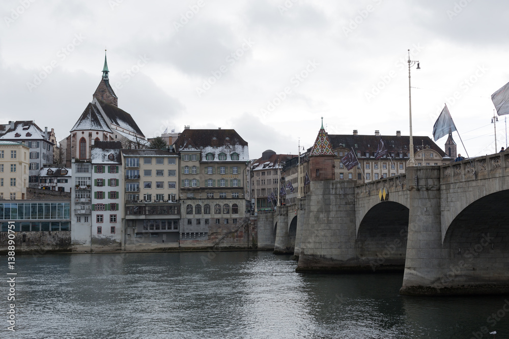 Middle Bridge in Basel