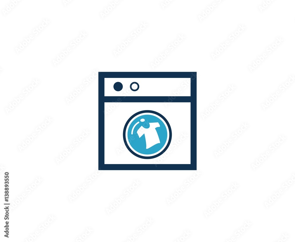 Washing machine logo Washing machine logo