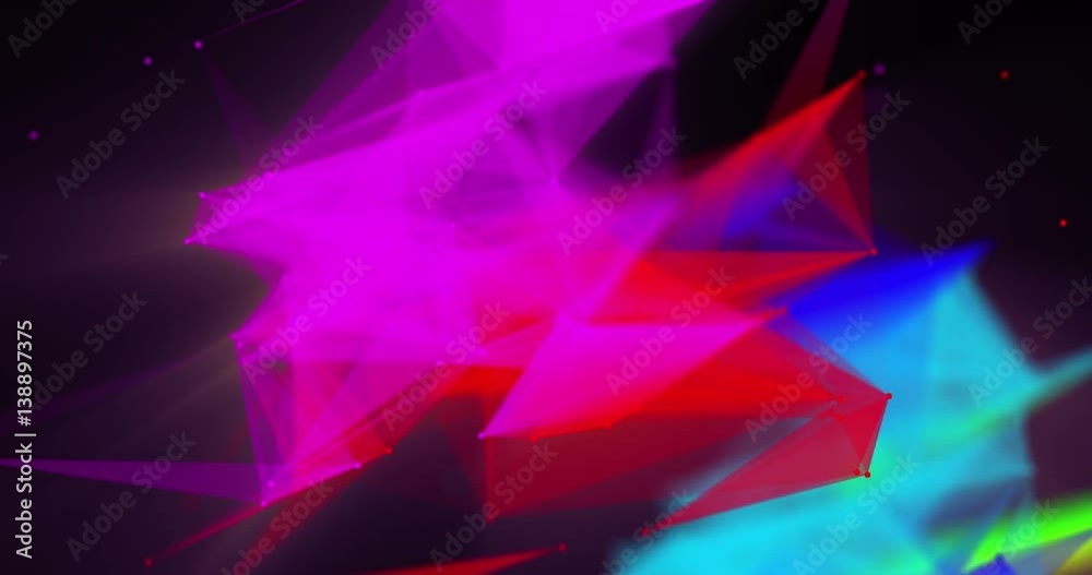 Abstract 3D rendered colorful background. Modern and stylish with a rainbow of 3D colors Abstract 3D rendered colorful background. Modern and stylish with a rainbow of 3D colors