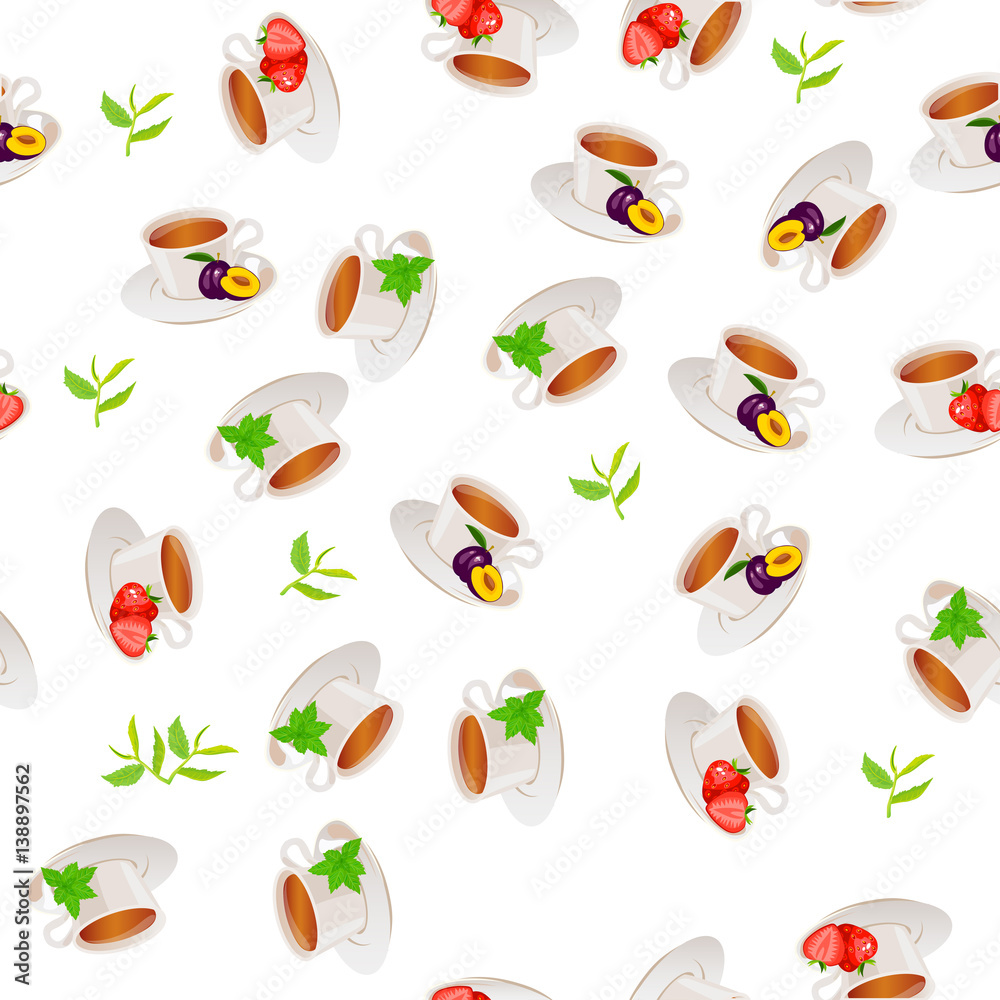illustration of tea cup illustration of tea cup