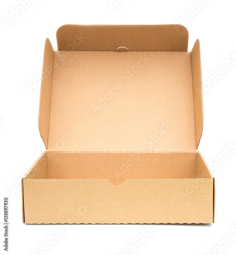 Several boxes on white background. © Theeradech Sanin