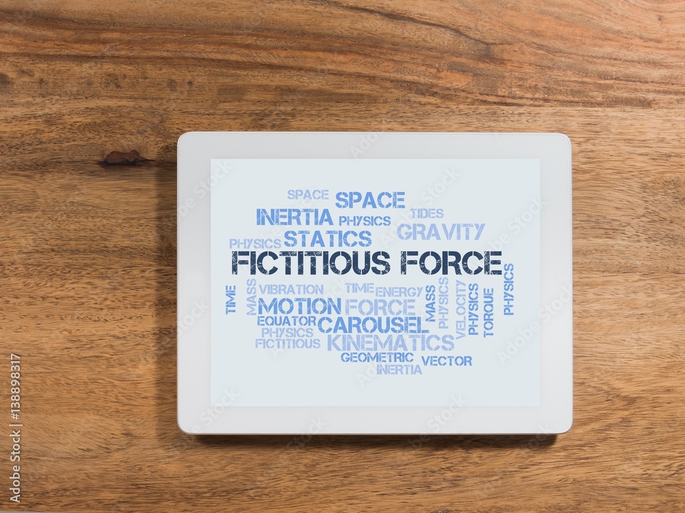 Fictitious force Stock Illustration Adobe Stock