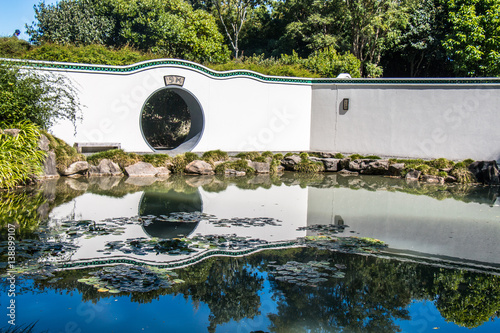 Chinese Scholar's garden in Hamilton Gardens, New Zealand.