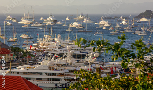 Lots of expensive toys in st barth