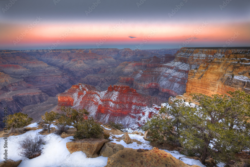 Sunset, South Rim, Grand Canyon National Park, Arizona