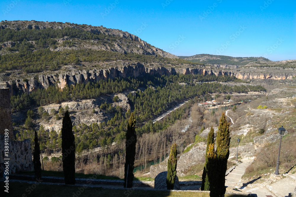 Hoces del río Júcar, vista desde Cuenca