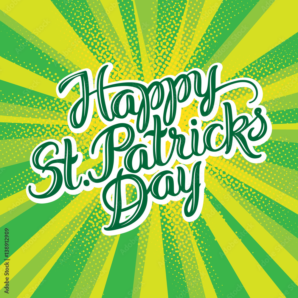 custom made wallpaper toronto digitalHappy Saint Patricks day