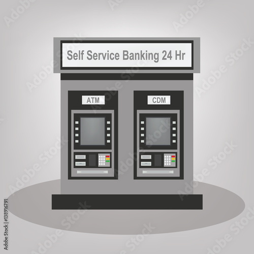 ATM - Automated teller machine.