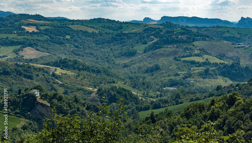 Italian landscape in Tuscany © arbalest