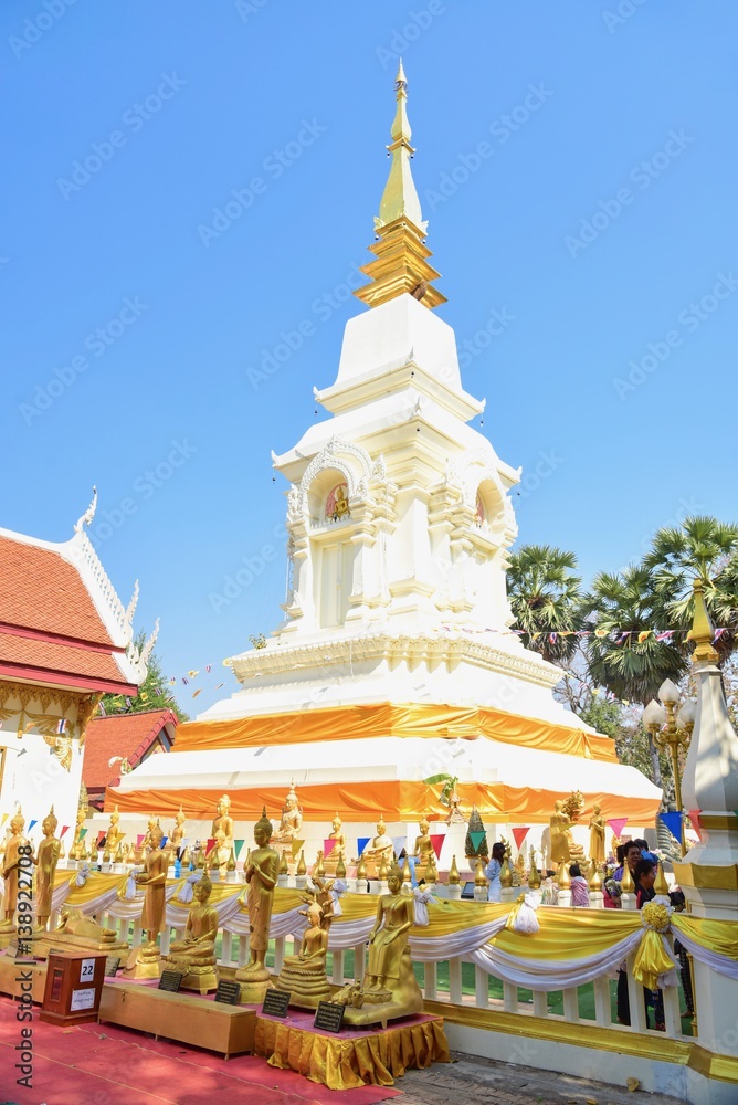 Wat Phra That Bang Phuan in Nong Khai, Thailand