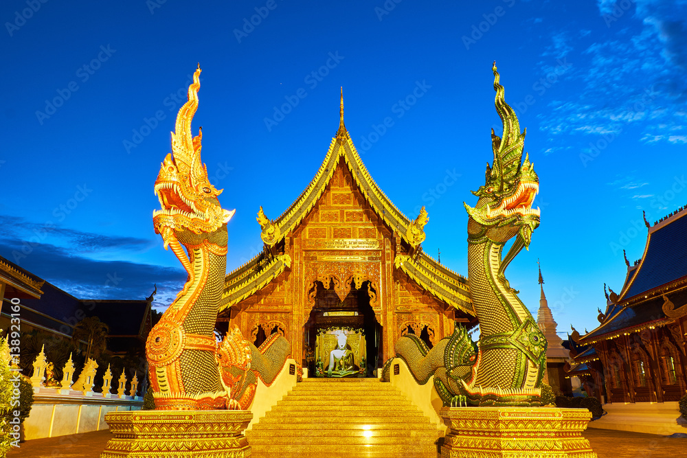 Wat Ban den Temple or Wat Den Salee Sri Muangkaen in Chiang Mai, Thailand