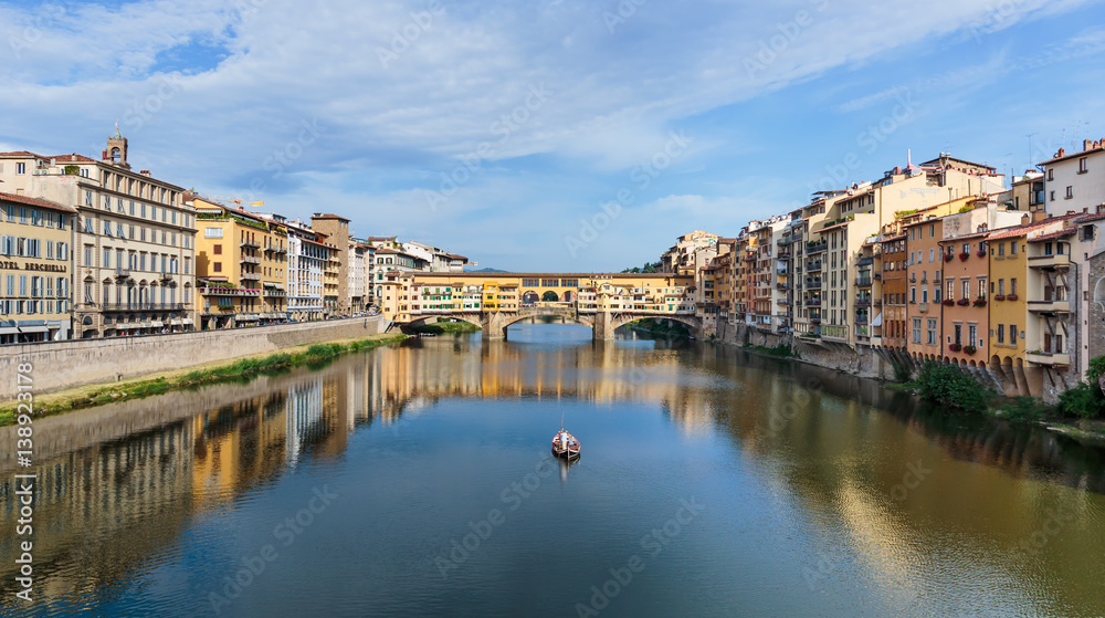 Ponte Vecchio in Florence , Italy