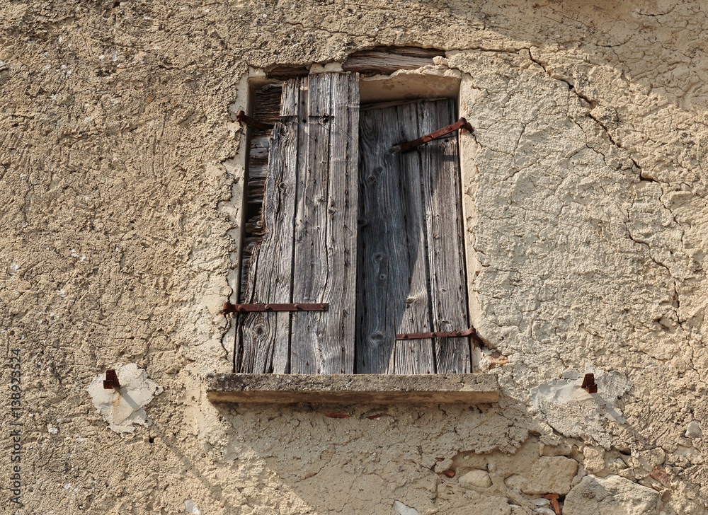 Window in an old house Window in an old house