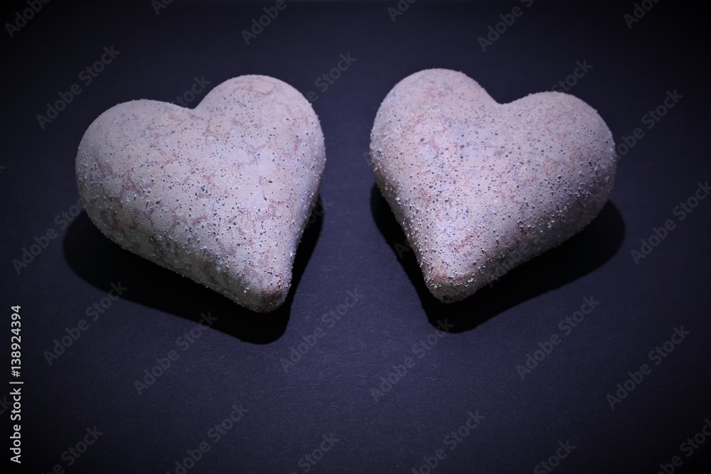 Obraz premium An image of two hearts