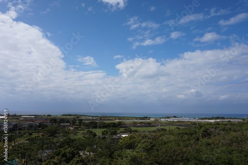 竜宮城展望台からの景色 宮古島