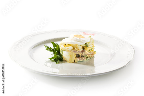 Meat and Egg Salad