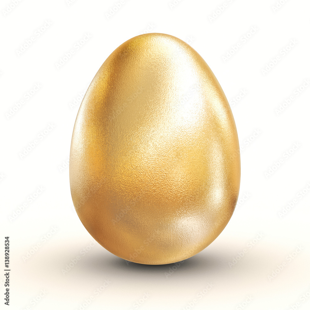 Fototapeta premium 3d golden egg