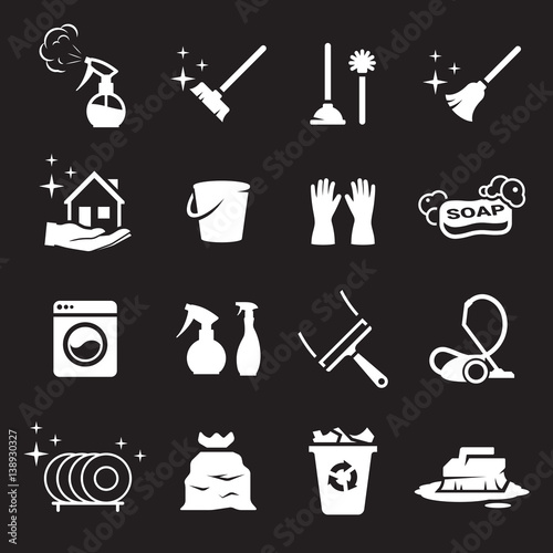 Clean icons set