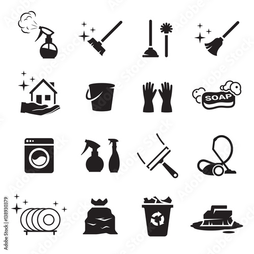 Clean icons set