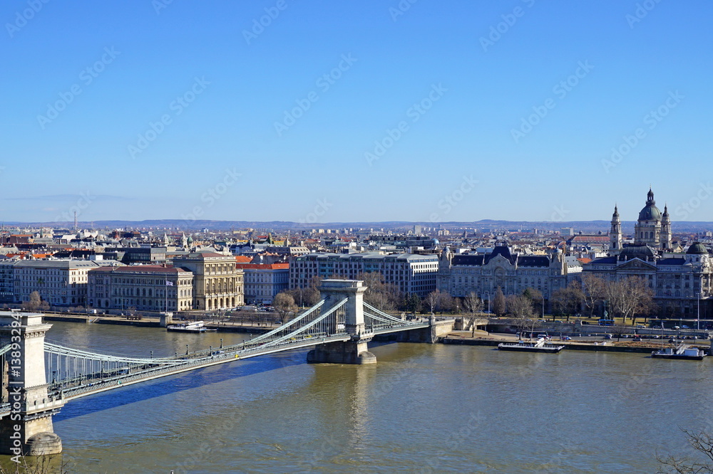 Budapest. View  of the River Danube