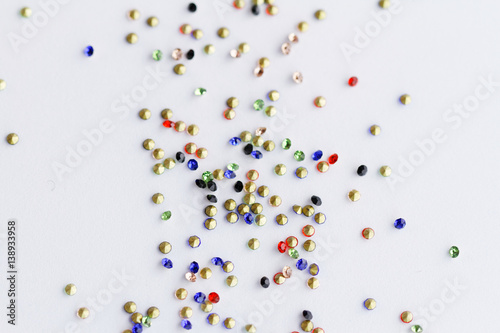 Glass beads - macro