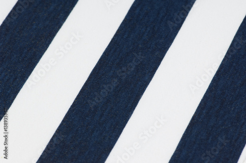 striped background made of fabric and textiles blue and white color