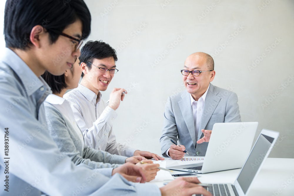 Obraz premium 企画会議~ミーティング