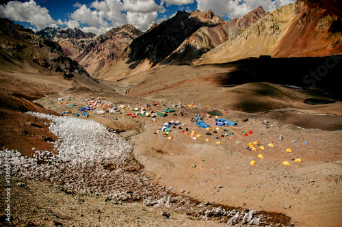 Landscape in Aconcagua