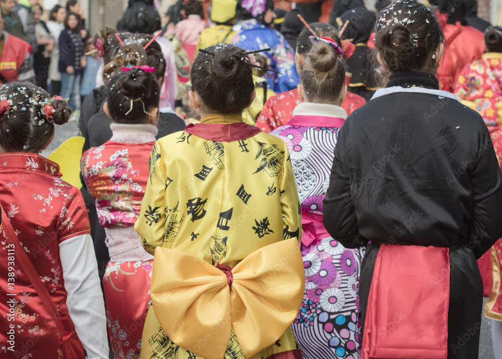 The carnival geishas