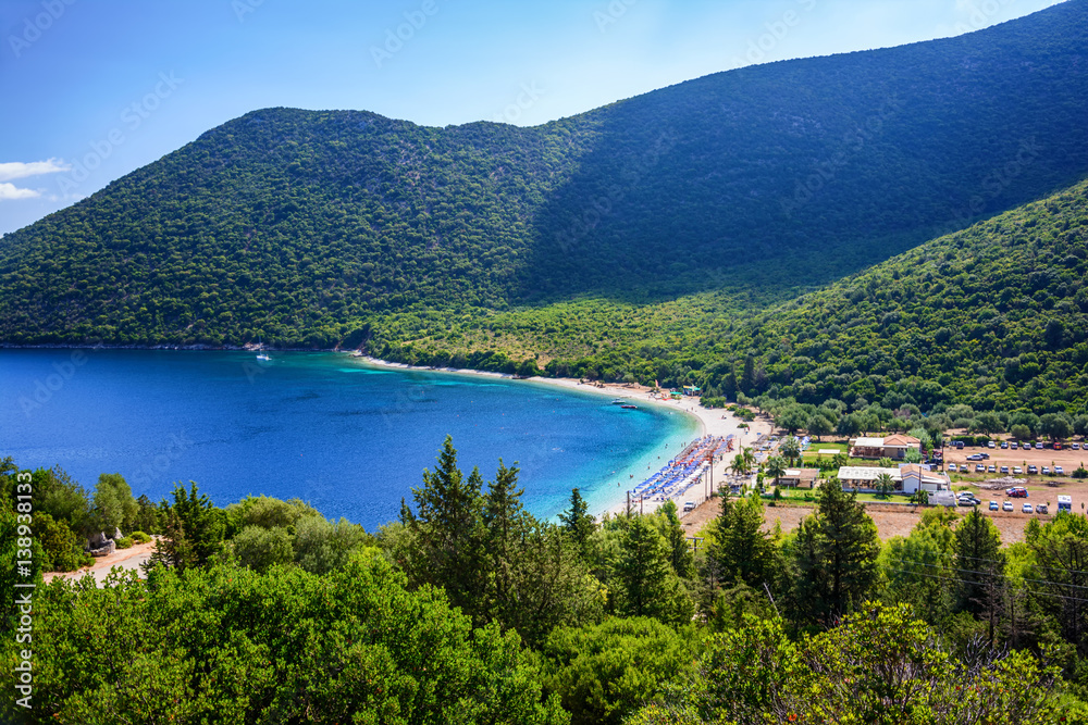 Antisamos beach views, Kefalonia, Greece