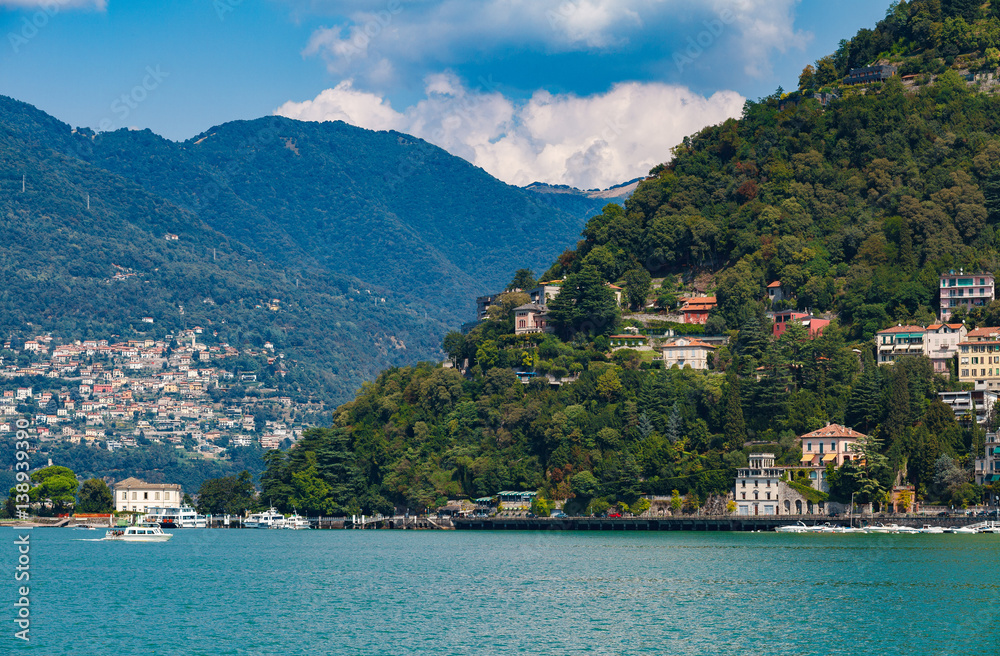 Scenic landscapes of Lago di Como